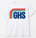 Glenbrook Retro Spirit Tee | White GHS Shirt