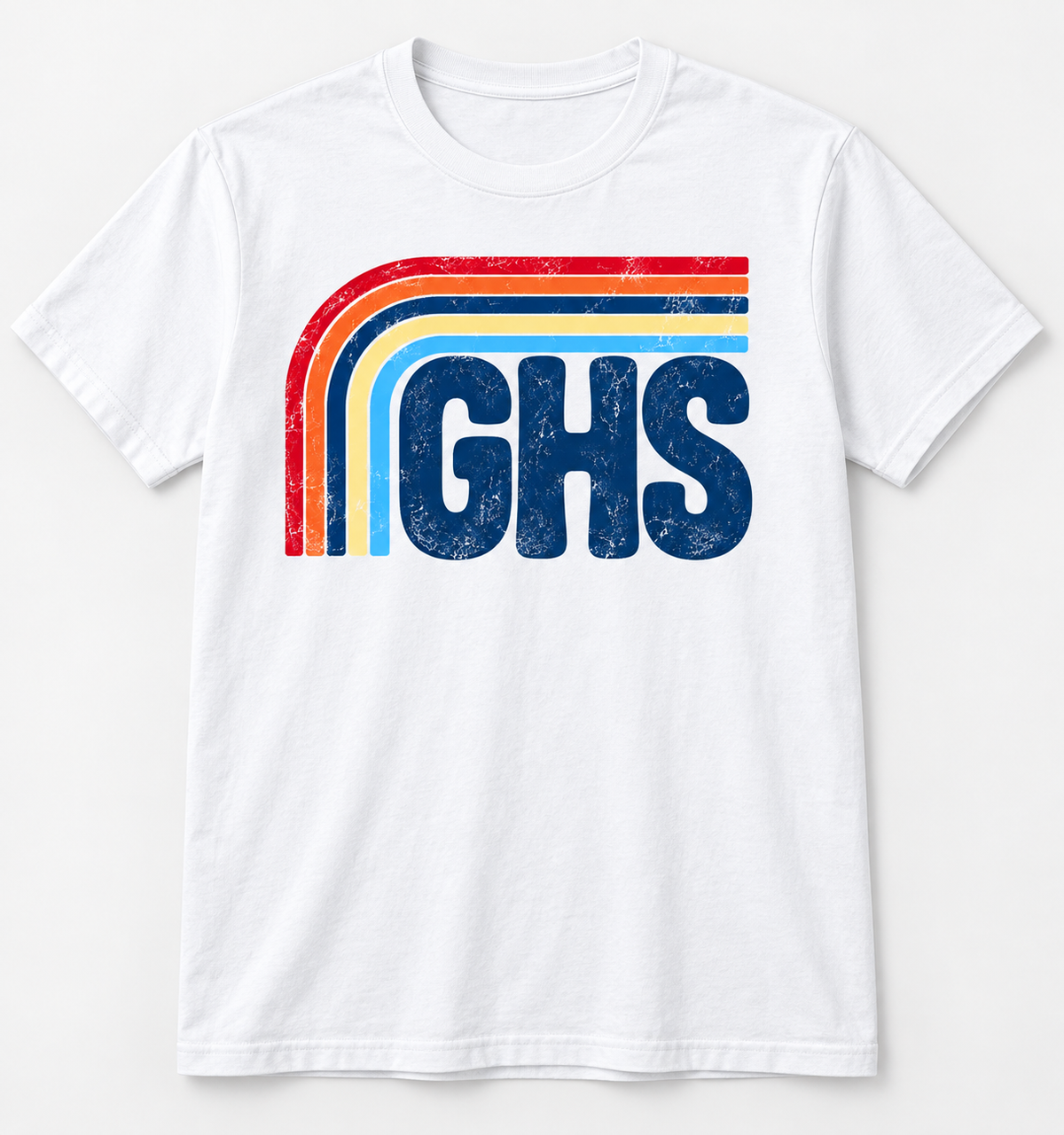 Glenbrook Retro Spirit Tee | White GHS Shirt