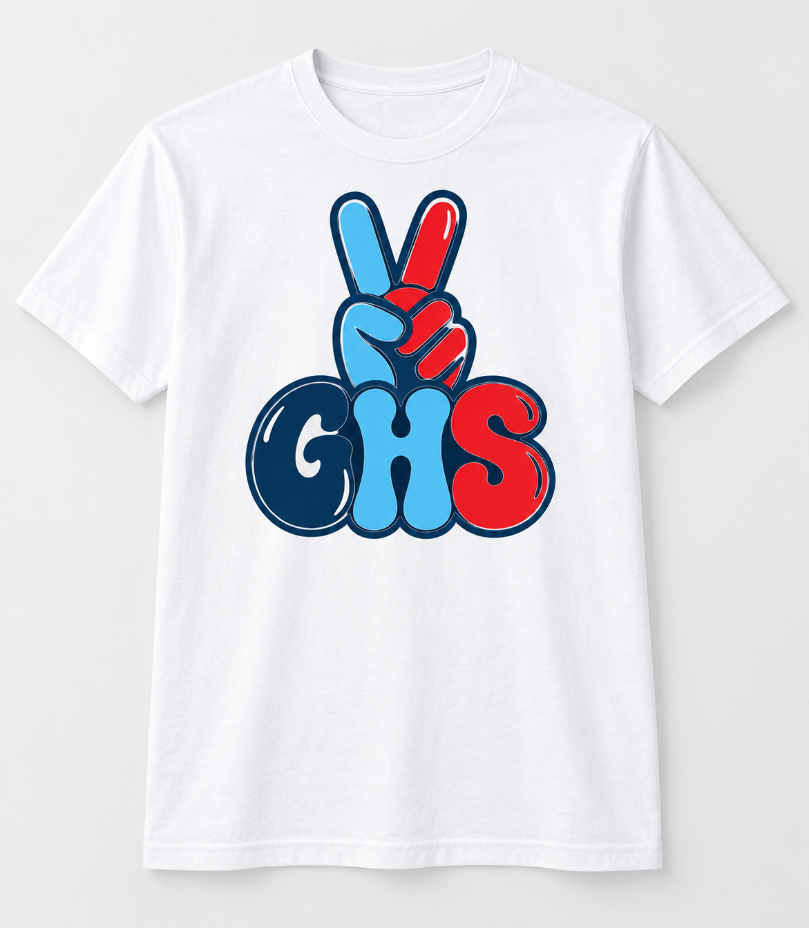 Glenbrook Retro Spirit Tee | White GHS Shirt