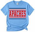 Apaches Varsity Stripe Tee