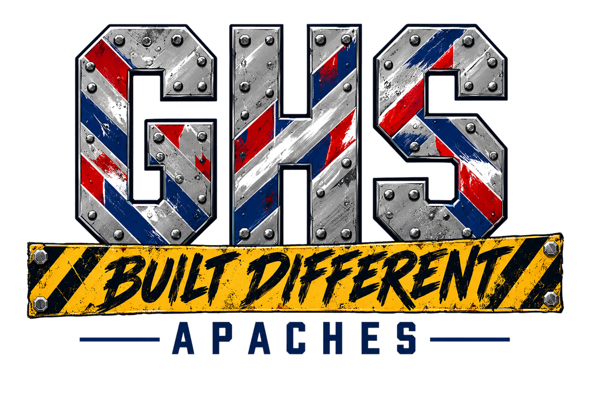 GHS Built Different Apaches Construction Day design
